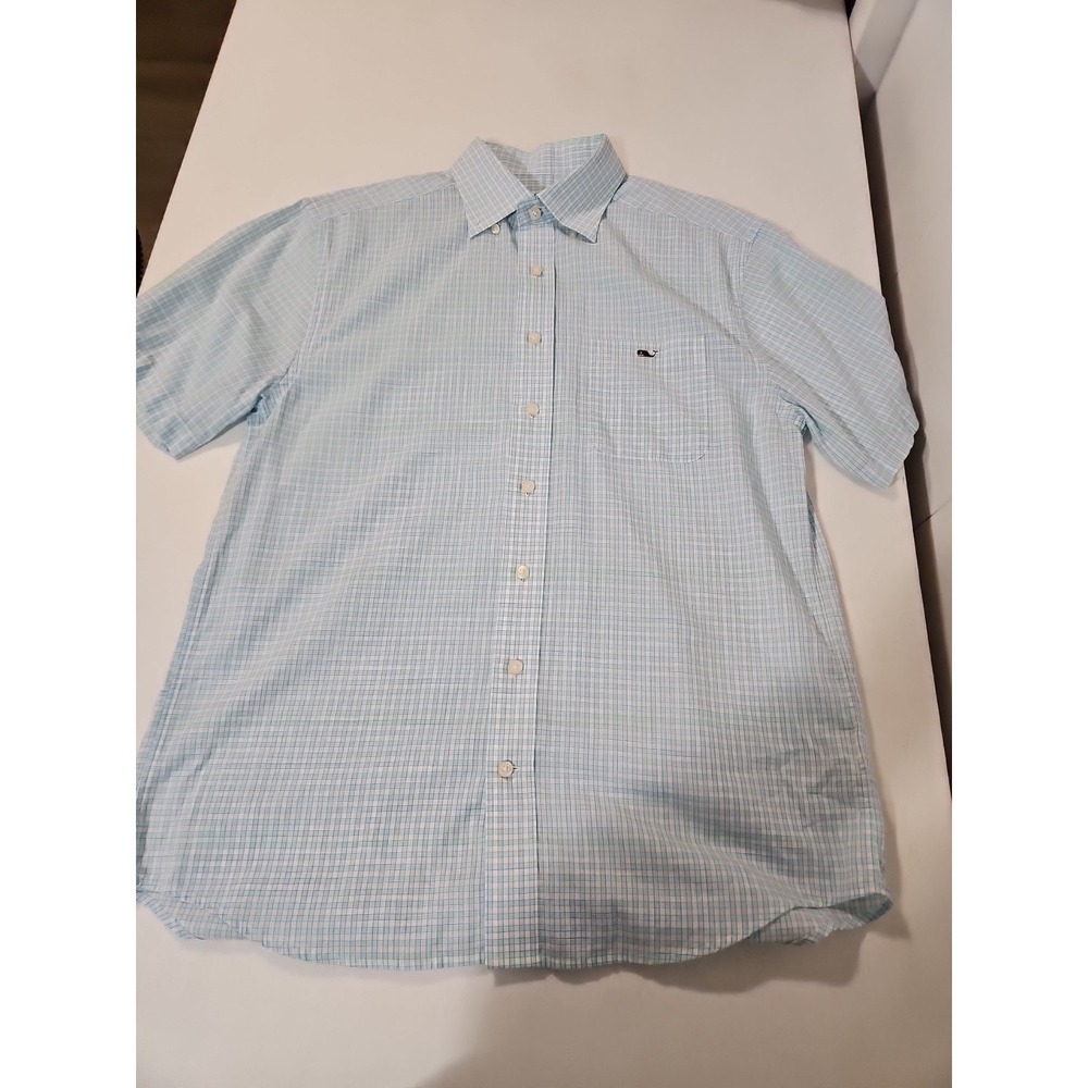 Vineyard Vines Classic Fit Tucker Shirt Mens M 100% Cotton Button‎ Down (1530